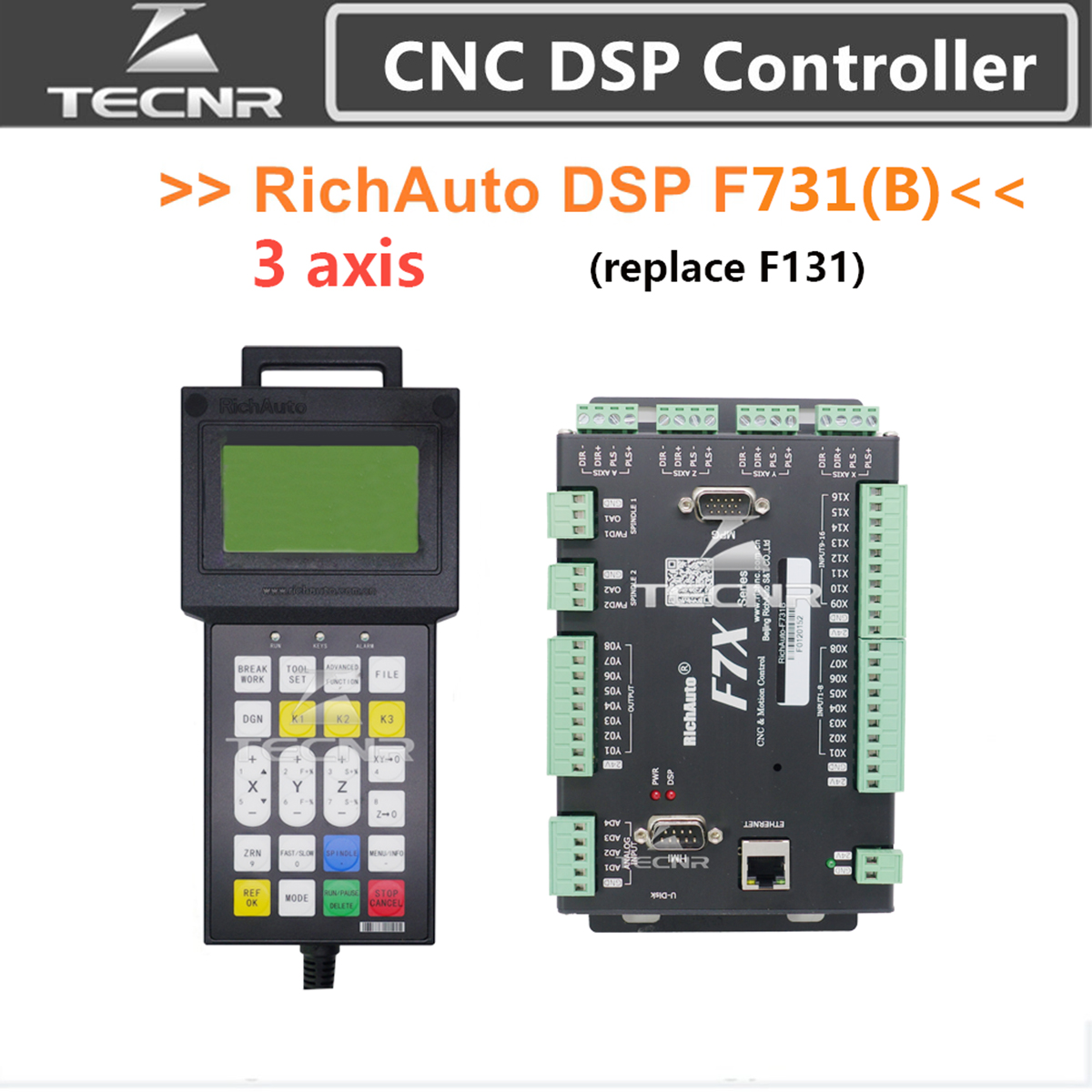 Richauto A11 Dsp Controller 3 Axis - RichAuto DSP F731 système de contrôle