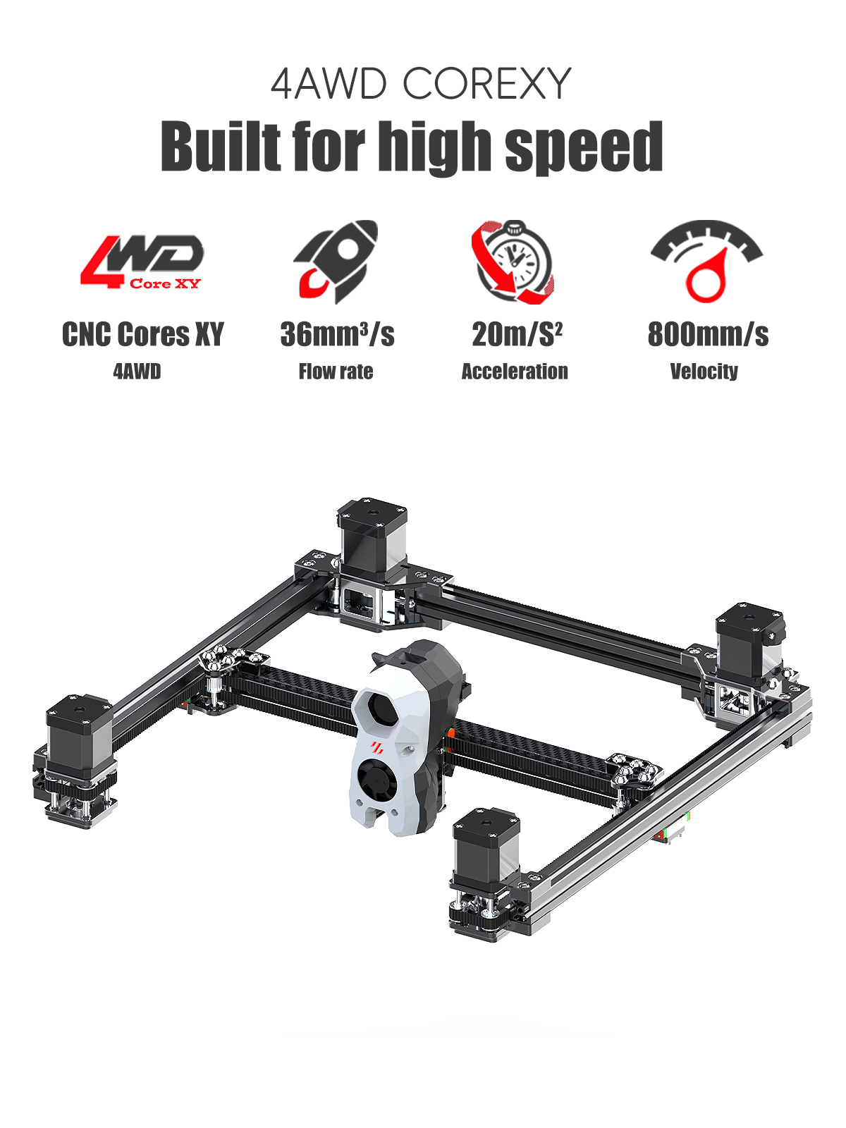 Voron Trident SIBOOR [juin] CN - Cnc 3018 Pro Max Metal avis et prix