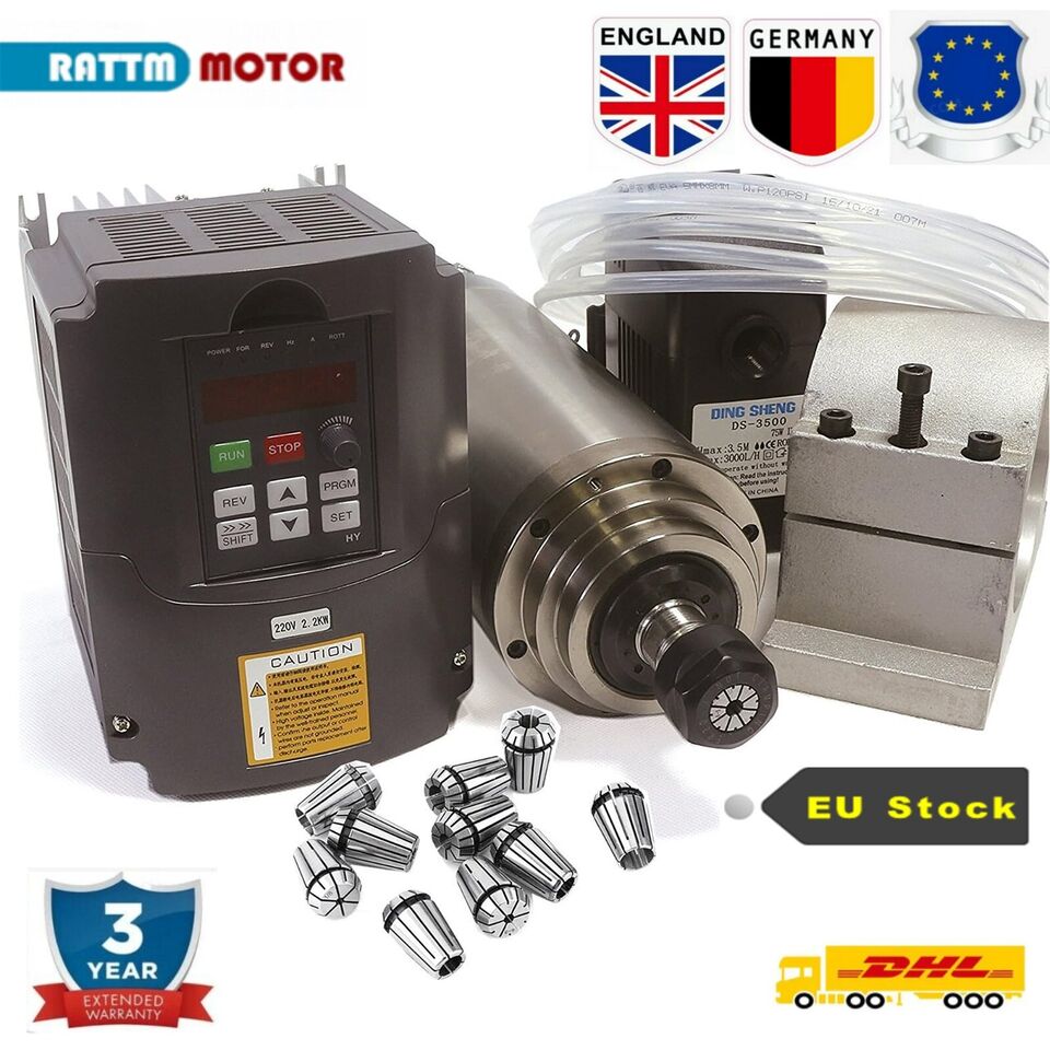 Kit de moteur de broche de ref - 2.2Kw Water Cooled Spindle Kit Vfd avis et prix